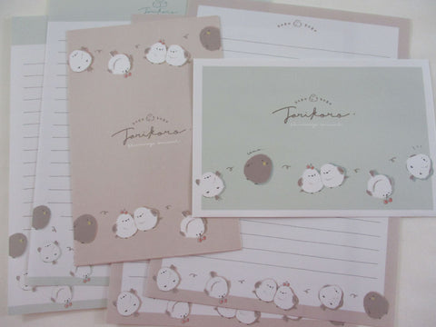 Cute Kawaii Q-Lia Bird Kiwi Torikoro Letter Sets - Writing Paper Envelope Stationery