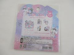 Cute Kawaii Crux Fluffy Rabbit Bunny Stickers Flake Sack - for Journal Planner Craft Scrapbook Collectible