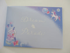 Cute Kawaii Kamio Unicorn Dream Cream Soda 4 x 6 Inch Notepad / Memo Pad - Stationery Designer Paper Collection