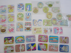 VHTF Cute Kawaii Sanrio Cinnamoroll Pack-o-stickers Flake Sticker Sack 2009 - Collectible