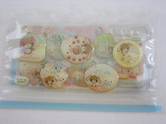Cute Kawaii Sugar Bunnies Pack-o-stickers Flake Sticker Sack 2009 - Collectible Preowned