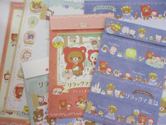 Cute Kawaii San-X Rilakkuma Bear Alice Red Riding Hood Letter Sets Stationery