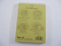 Cute Kawaii San-X Korilakkuma Bear Rilakkuma Twin 4 x 6 Inch Notepad / Memo Pad - Stationery Designer Paper Collection