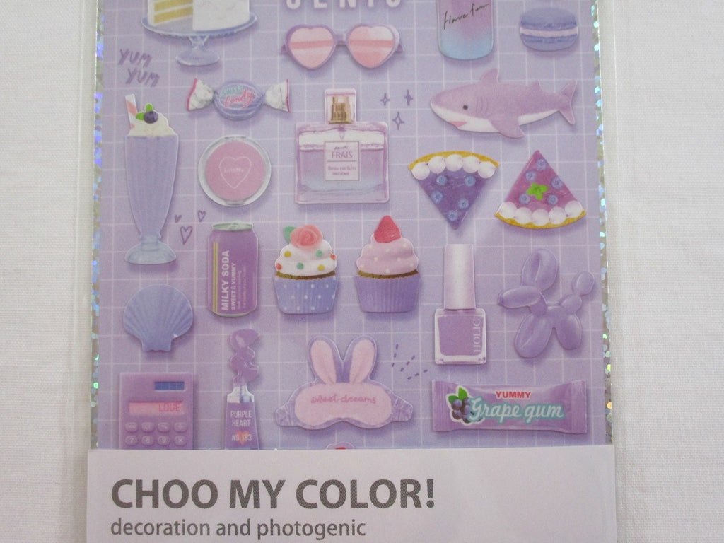 Color Deco Planner Journal Stickers (Candy Hearts)