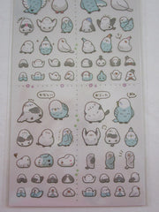 Cute Kawaii Crux Birds Sticker Sheet - for Journal Planner Craft