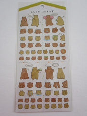 Cute Kawaii Crux Beary Bear Sticker Sheet - for Journal Planner Craft