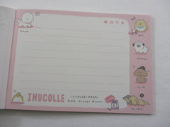Cute Kawaii Q-Lia Dog theme 4 x 6 Inch Notepad / Memo Pad - Stationery Designer Paper Collection