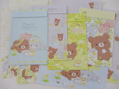 Cute Kawaii San-X Rilakkuma Chairoi Koguma Letter Sets - 2022 - Stationery Writing Paper Envelope