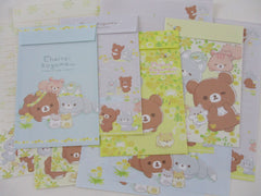 Cute Kawaii San-X Rilakkuma Chairoi Koguma Letter Sets - 2022 - Stationery Writing Paper Envelope