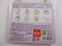 Cute Kawaii Sanrio Hello Kitty Pochacco Little Twin Stars My Melody Cinnamoroll Keroppi Tuxedosam Flake Sticker Sack 2020 - Collectible