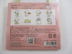 Cute Kawaii Peanuts Snoopy Flake Sticker Sack 2020 - Collectible