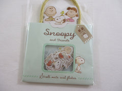 Cute Kawaii Peanuts Snoopy Flake Sticker Sack 2020 - Collectible