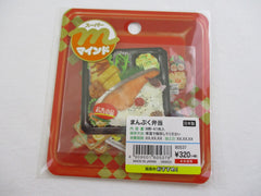 Cute Kawaii MW Photo Food theme Flake Stickers Sack - Bento Rice Box Sushi - for Journal Agenda Planner Scrapbooking Craft
