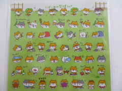 Cute Kawaii Mind Wave Dogs Puppies Activities Sticker Sheet - for Journal Planner Craft
