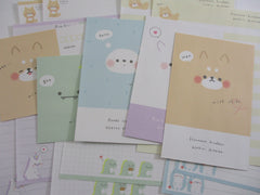 Cute Kawaii Kamio Dog Dino Hedgehog Unicorn Letter Sets Stationery - writing paper envelope