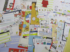 Cute Kawaii Peanuts Snoopy Paper Memo Note Set Stationery