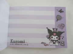 Cute Kawaii Kuromi Mini Notepad / Memo Pad - D - Stationery Designer Paper Collection