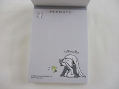 Cute Kawaii Peanuts Snoopy Mini Notepad / Memo Pad Kamio -  AC Boo - Stationery Designer Paper Collection