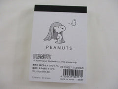 Cute Kawaii Peanuts Snoopy Mini Notepad / Memo Pad Kamio -  AC Boo - Stationery Designer Paper Collection
