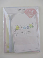 Cute Kawaii Crux Bird Chima Letter Set Pack - Stationery Writing Paper Penpal Collectible