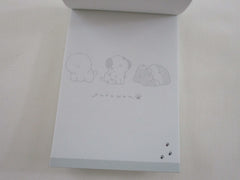 Cute Kawaii Kamio Three Dogs Puppy Mini Notepad / Memo Pad - Stationery Designer Paper Collection