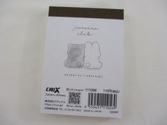 Cute Kawaii Crux Bear Rabbit Potetto Club Mini Notepad / Memo Pad - Stationery Designer Paper Collection