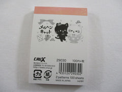 Cute Kawaii Crux Cat Mini Notepad / Memo Pad - Stationery Designer Paper Collection