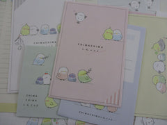Cute Kawaii Crux Chima Chima Chick Bird Letter Sets - Stationery Writing Paper Envelope Penpal