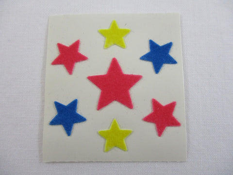 Sandylion Stars Fuzzy Sticker Sheet / Module - Vintage & Collectible