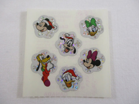Sandylion Mickey Mouse Glitter Sticker Sheet / Module - Vintage & Collectible - C - Scrapbooking