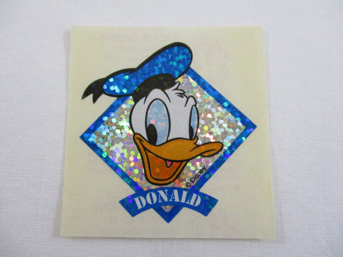 Sandylion Donald Duck Glitter Sticker Sheet / Module - Vintage & Collectible - A - Scrapbooking