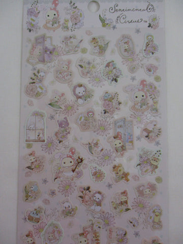 Cute Kawaii San-X Sentimental Circus Sticker Sheet 2022 Rare - for Planner Journal Scrapbook Craft