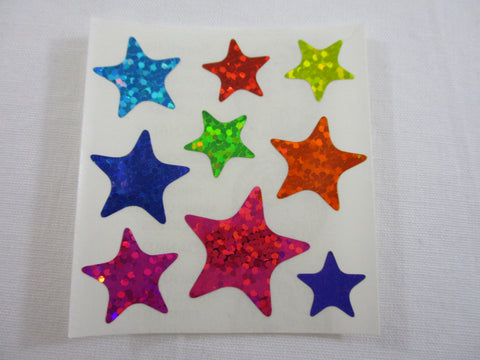Sandylion Stars Glitter Sticker Sheet / Module - Vintage & Collectible