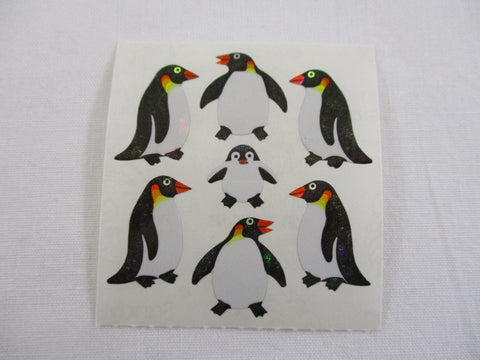 Sandylion Penguin Prismatic Sticker Sheet / Module - Vintage & Collectible