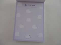 Cute Kawaii Kamio Birds Juicy na Shimaenaga mofu pi Mini Notepad / Memo Pad - Stationery Designer Paper Collection