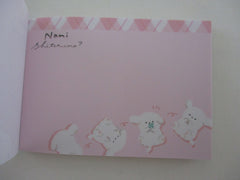 Cute Kawaii Q-Lia Dog Puppy nani Shiterumo Koro Mini Notepad / Memo Pad - Stationery Design Writing Paper Collection