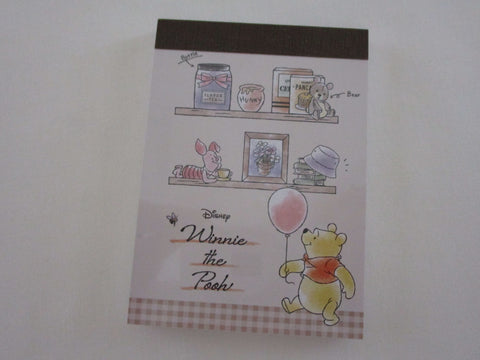 Cute Kawaii Winnie the Pooh Bear Mini Notepad / Memo Pad Kamio - Stationery Designer Paper Collection