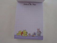 Cute Kawaii Winnie the Pooh Bear Mini Notepad / Memo Pad Kamio - Stationery Designer Paper Collection