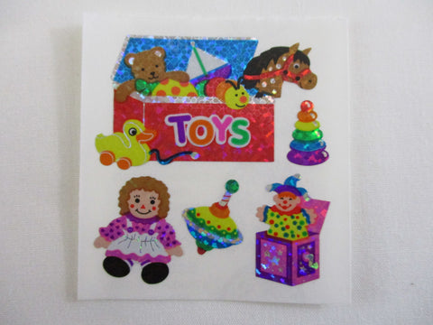 Sandylion Toys Glitter Sticker Sheet / Module - Vintage & Collectible