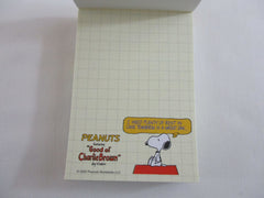 Cute Kawaii Snoopy Classic Comics Mini Notepad / Memo Pad - Stationery Designer Writing Paper Collection