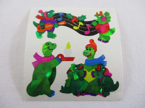 Sandylion Dino Dinosaur Prismatic Sticker Sheet / Module - Vintage & Collectible