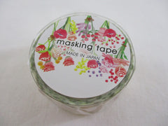 Cute Kawaii MW Washi / Masking Deco Tape - Flower Bouquet Garden - for Scrapbooking Journal Planner Craft