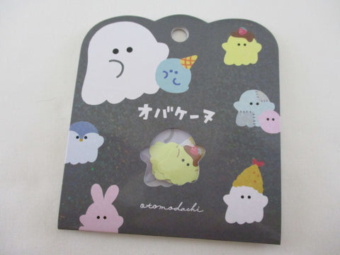 Cute Kawaii Crux Ghost Stickers Flake Sack - for Journal Planner Craft Scrapbook Collectible