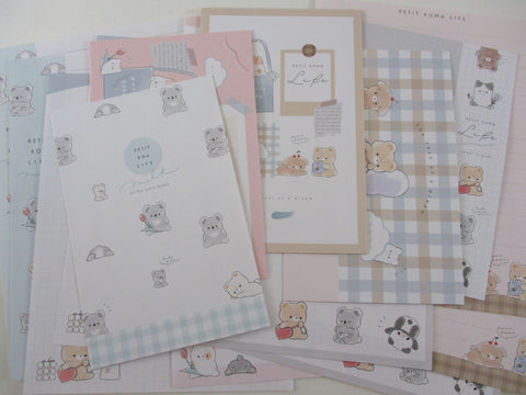 Cute Kawaii Crux Bear Rabbit Petit Kuma Letter Sets - Stationery Writing Paper Envelope Penpal