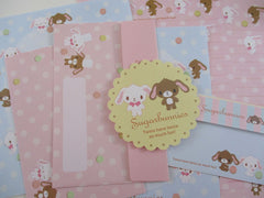 Cute Kawaii Sugar Bunnies Letter Sets - Writing Paper Envelope Stationery