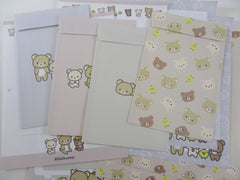 Cute Kawaii San-X Rilakkuma Classic 2022 Letter Sets - Stationery Writing Paper Envelope
