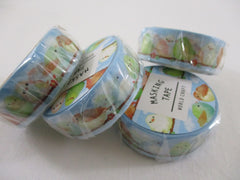 Cute Kawaii World Craft Washi / Masking Deco Tape - Birds - for Scrapbooking Journal Planner Craft