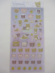 Cute Kawaii San-X Rilakkuma Bear Sticker Sheet 2022 - A - for Planner Journal Scrapbook Craft