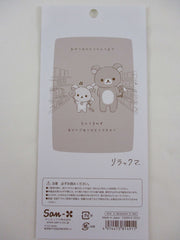 Cute Kawaii San-X Rilakkuma Bear Sticker Sheet 2022 - A - for Planner Journal Scrapbook Craft