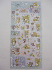 Cute Kawaii San-X Rilakkuma Bear Sticker Sheet 2022 - B - for Planner Journal Scrapbook Craft